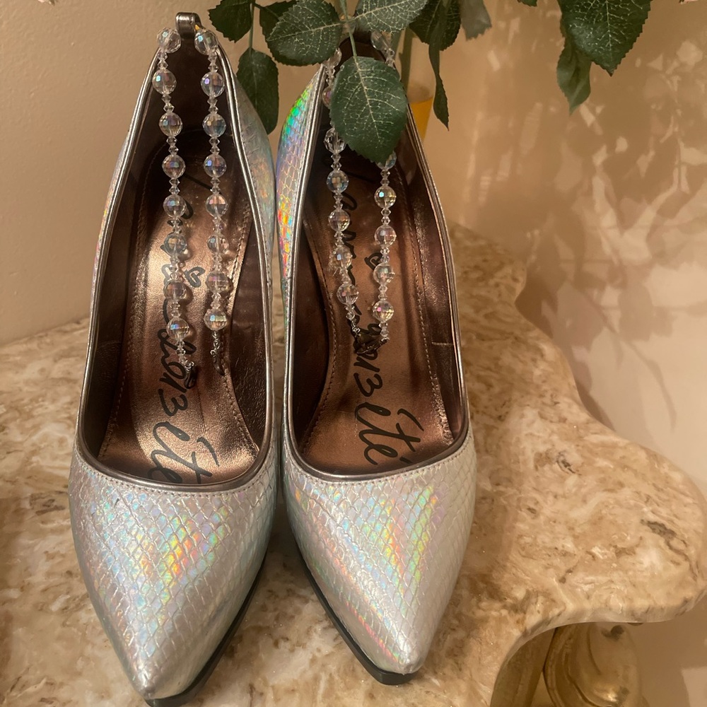 Lanvin Holographic Python Pumps - image 1